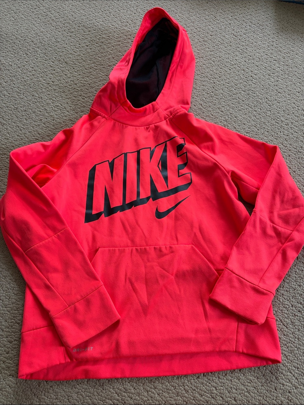 Nike youth large Hoodie with Black Logo